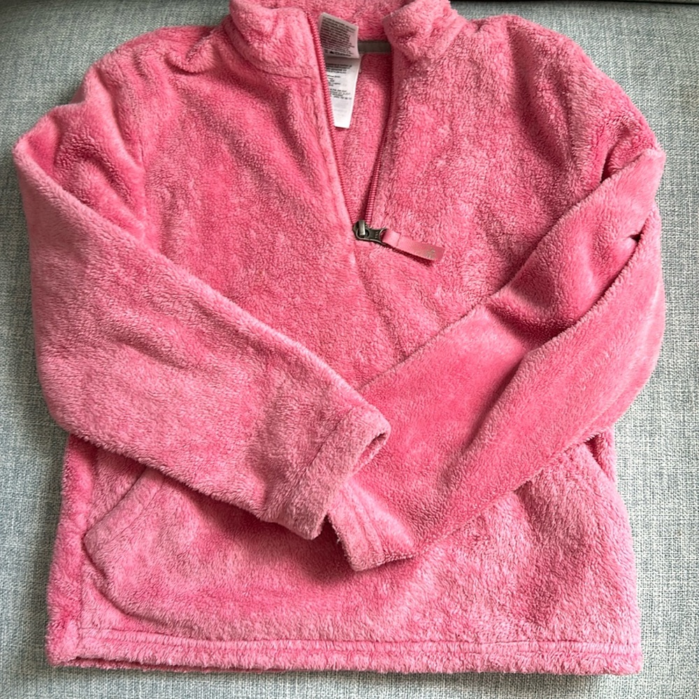 The North Face pink girls fleece